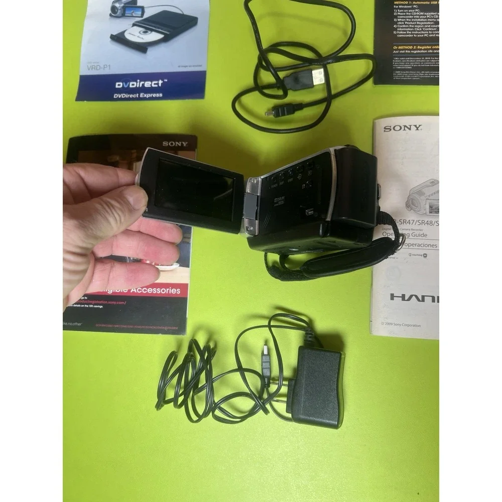 Sony Handy Cam DCR-SR47 Video Recorder Untested